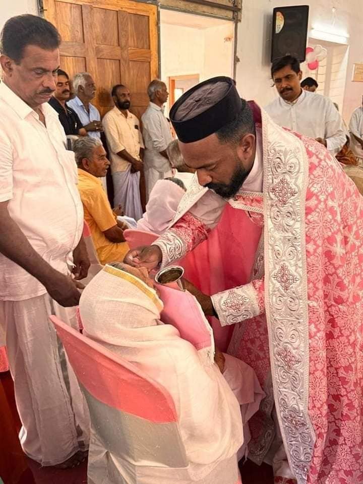 Sunday worship service